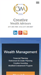 Mobile Screenshot of creativewealthadvisors.net